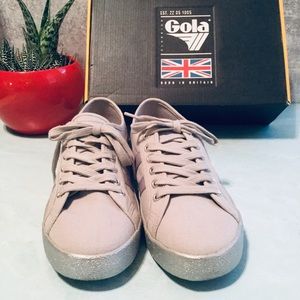 Gola Grace Gray Metallic Sneaker Size 7M